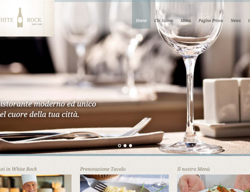 Realizzazione Template Ristorante