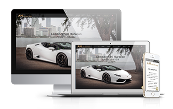 Sito Web Responsive AM Luxury Rent